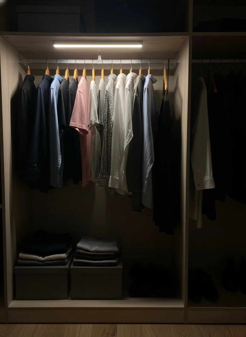 Luz LED con Sensor de Movimiento Recargable USB-C 20 cm